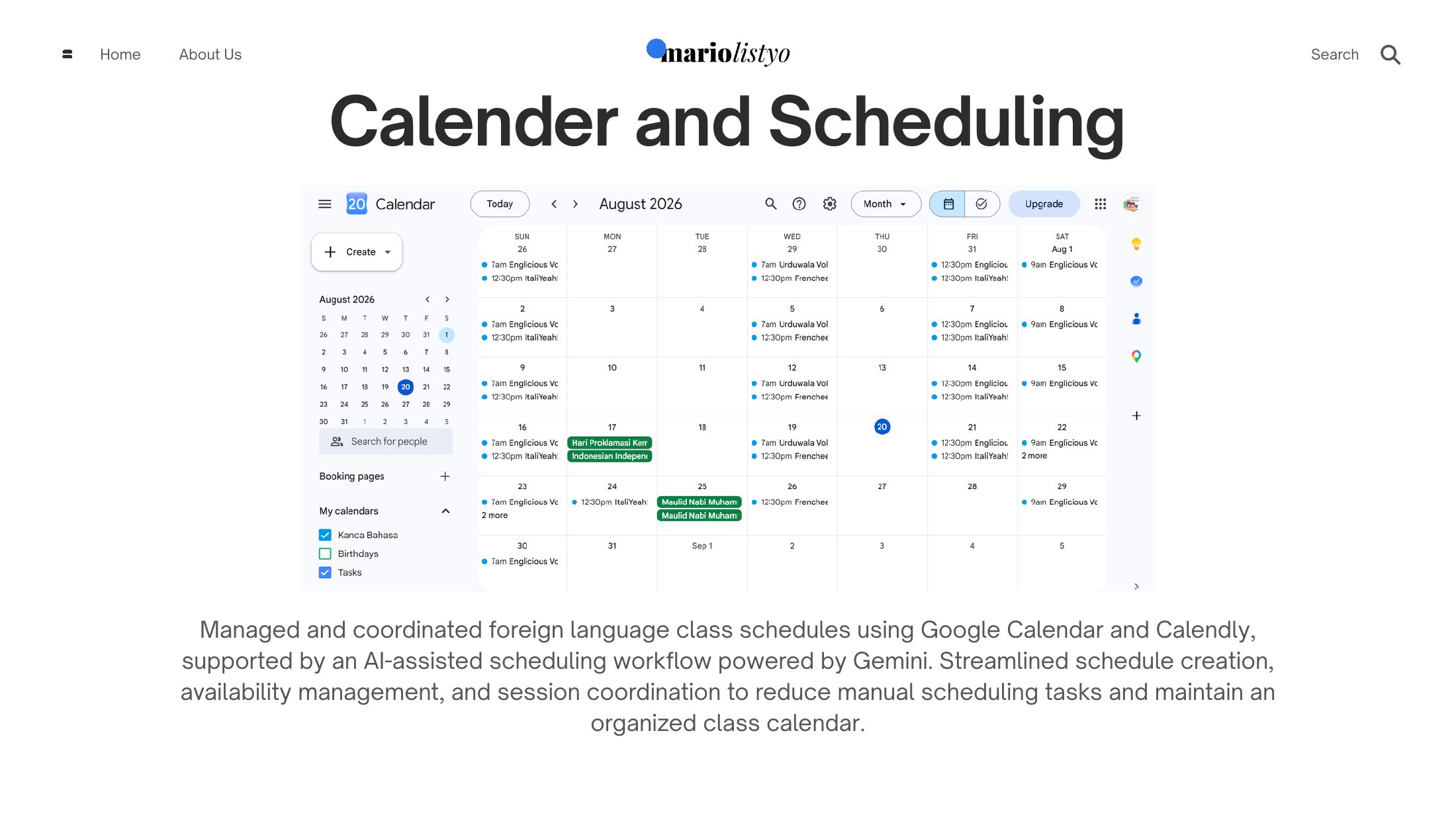 Portfolio slide 15 of 24 — Mario Listyo Setiawan